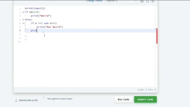 Python If-Else | Intoduction | HackerRank смотреть онлайн