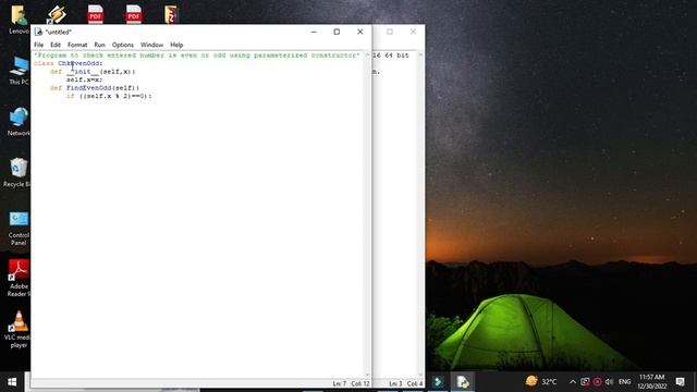Python Program To Check Entered Number Is Even or Odd Using Constructor смотреть онлайн