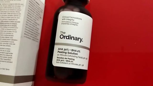 THE ORDINARY AHA 30% + BHA 2% PEELING SOLUTION ON ACNE PRONE, SENSITIVE SKIN/ RESULT AND REVIEW смотреть онлайн