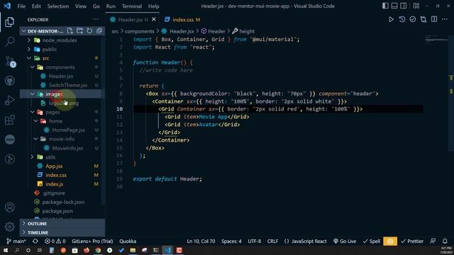 [ Movie app React & MUI project ] - تنفيذ ال header و routers للمشروع - [MUI-002] смотреть онлайн