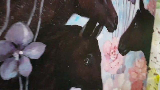 Картина "Чёрные лошади" смотреть онлайн