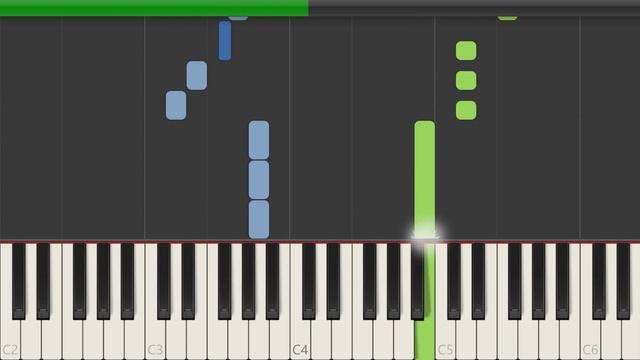 The Garfield Show Intro Theme EASY Piano Tutorial смотреть онлайн