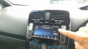 Настройка часов на Nissan Leaf AZE0 30 кВт