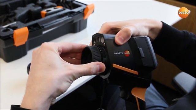 Замена объектива тепловизора Testo 875i смотреть онлайн