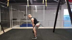 Становая тяга с гирей. Техника выполнения