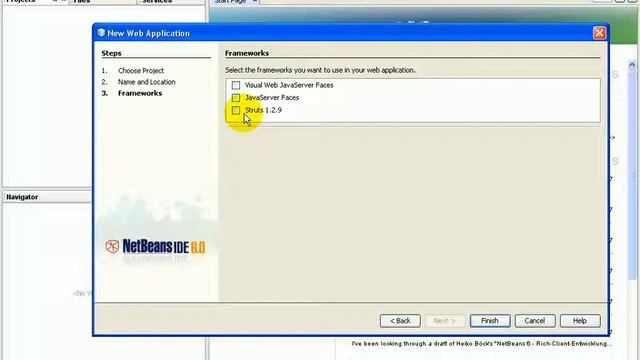 aula 116 java ee Criando projeto web no NetBeans 6 смотреть онлайн