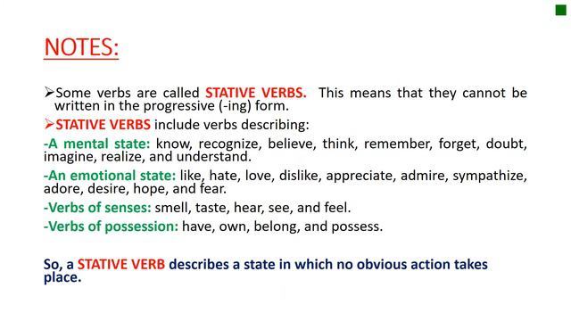 Grade 9, grammar lesson 2, The Present Progressive смотреть онлайн