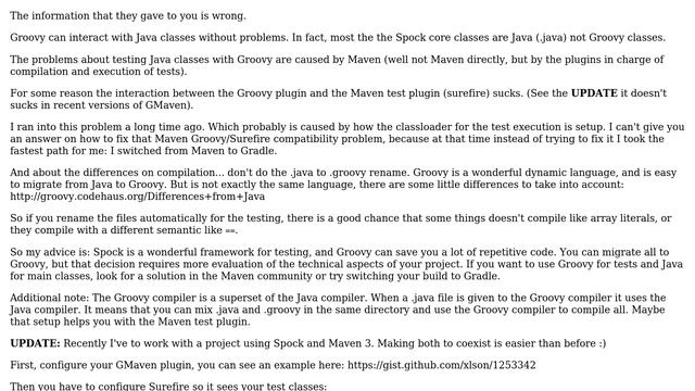 Software Engineering: Testing Java as Groovy (2 Solutions!!) смотреть онлайн