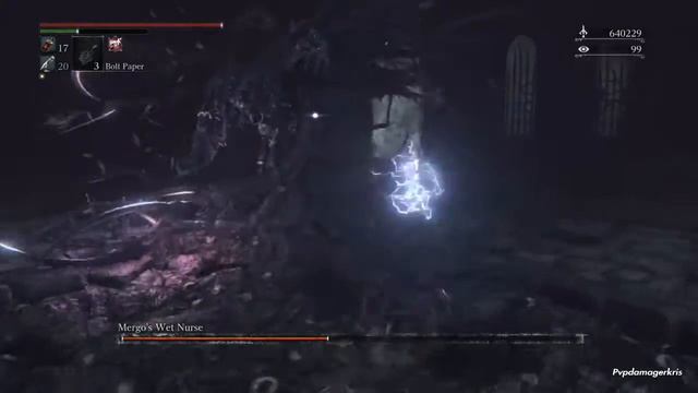Bloodborne: Mergo's Wet Nurse Boss Fight (Ng+) смотреть онлайн