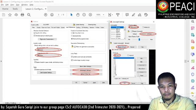 CSC2 - L2. Configuring your system (AUTOCAD SETTINGS) смотреть онлайн