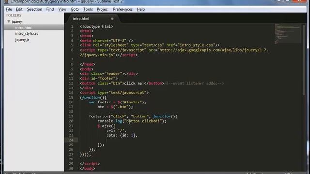 intro to ajax - bdgeeks смотреть онлайн