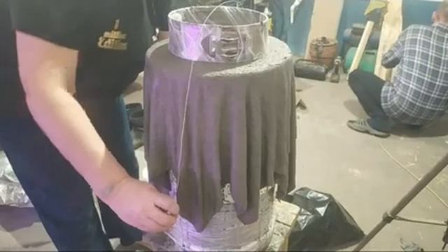 ВАЗОН ДЛЯ САДА .ИЗ СТАРОГО ПОЛОТЕНЦА смотреть онлайн