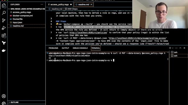 Open Policy Agent OPA Quickstart Guide with Simple Rego Rules and Json Inputs смотреть онлайн