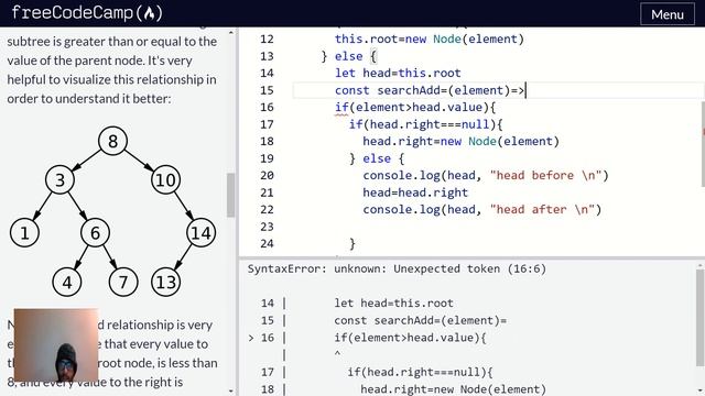 Add node to binary tree смотреть онлайн