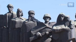 В Воронеже Вечный огонь от могилы Неизвестного Солдата в Москве