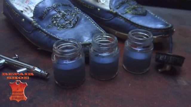 Ремонт женской обуви из кожи Baldinini с подбором цвета и сохранением декоративных элементов смотреть онлайн