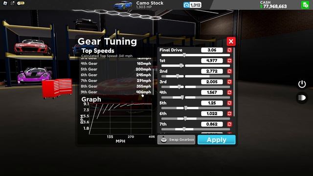 NASCAR Camaro's retune In Roblox Drive World! (Swappable v12 engine) смотреть онлайн