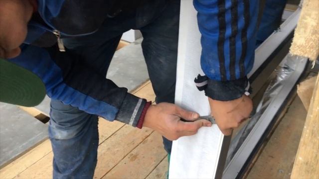 Установка окон в каркасном доме