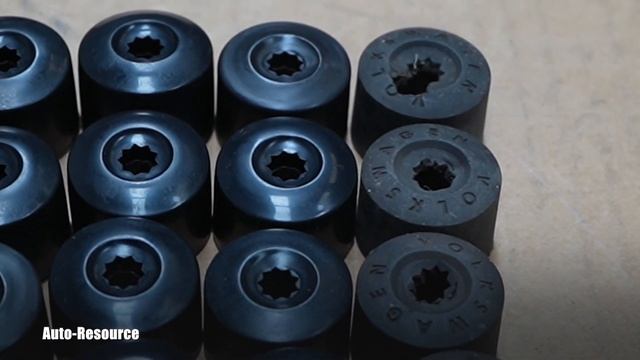 Wheel Bolt Lug Nut Covers Caps VW Golf Passat Jetta 1K0601173 смотреть онлайн