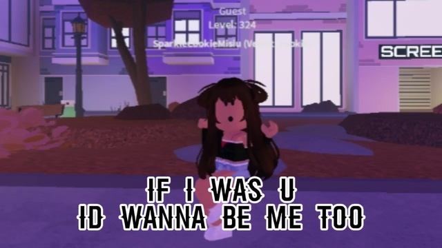 If I was u id wanna be me too | Roblox edit смотреть онлайн