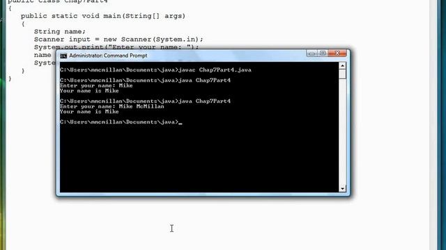 07-04 Using The Scanner To Input Strings | Beginners Java Programming. смотреть онлайн