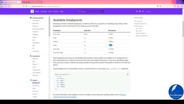 TUTORIAL BOOTSTRAP 5.2: MEMBUAT NAVBAR (MENU NAVIGASI) смотреть онлайн