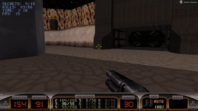 Duke Nukem 3D - DEATH ROW (E1M3) [All Secrets] смотреть онлайн