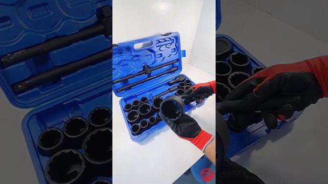 28179 Набор инструментов ударных 26пр, 3/4''1''(12гр.) смотреть онлайн