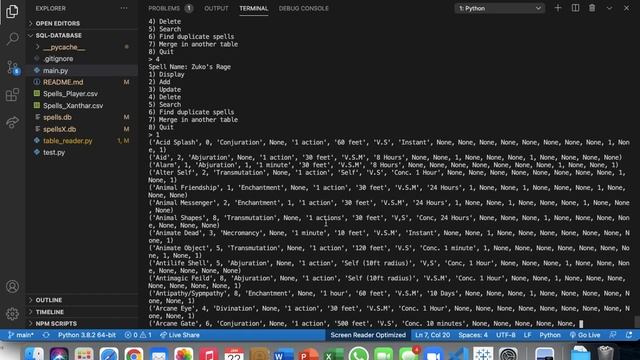 SQLite Recording смотреть онлайн