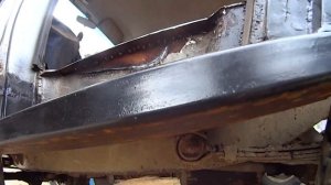 УАЗ 469, ремонт пола.