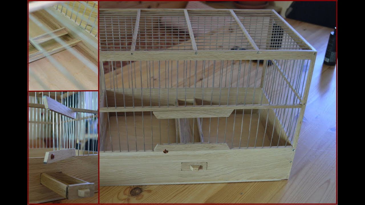 Классическая клетка для кенара.