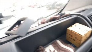 Разборка центральной консоли и замена лампы подсветки блока печки Пежо Боксер 3