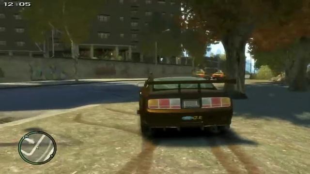 GTA 4 Car Mods Ford Mustang GTR смотреть онлайн