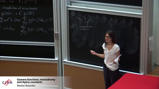 Masha Vlasenko: Gamma functions, monodromy and Apéry constants смотреть онлайн