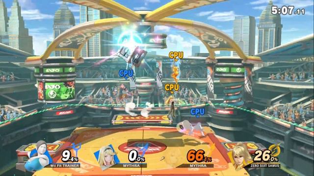 Super Smash Waifus Ultimate: Thicc Wii Fit Trainer Vs Thicc Zero Suit Samus