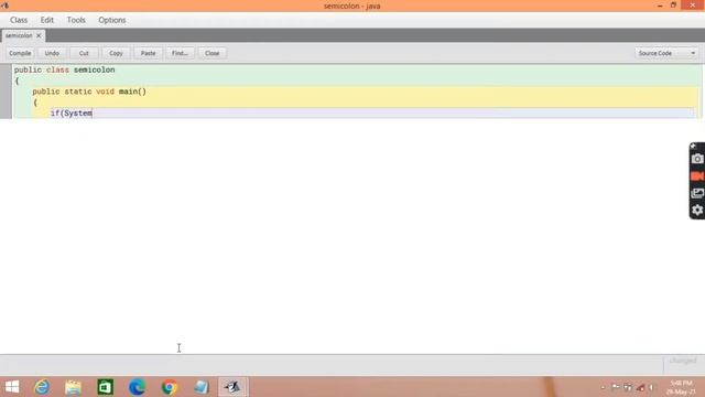 How to print message in Java program without using semicolon смотреть онлайн