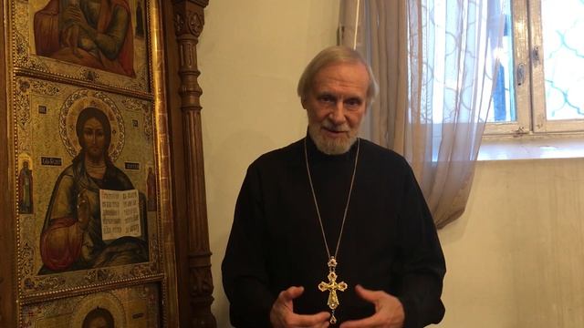 Прот. Александр Борисов. Великая Среда. смотреть онлайн