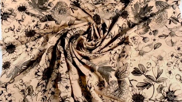 16695 Штапель (вискоза 100%) смотреть онлайн