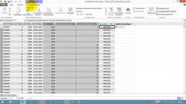 Excel - PowerPivot # 2 - Datumsfunktionen - DAX смотреть онлайн