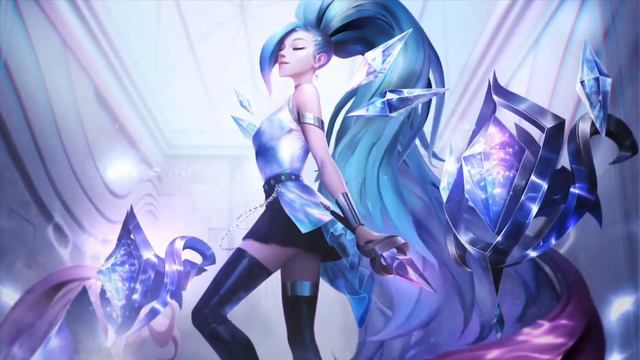 KDA All Out Seraphine || LoginScreen || Super Star Form - League Of Legends || Childhood Dreams