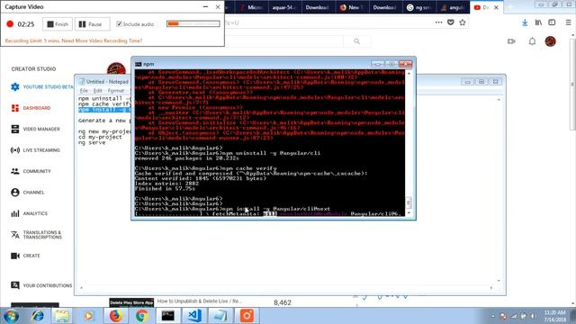 Ng Serve Not Working - Angular.json Could not be Found смотреть онлайн