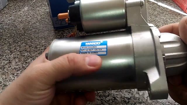 стартер для hyundai accent фирмы Mando смотреть онлайн