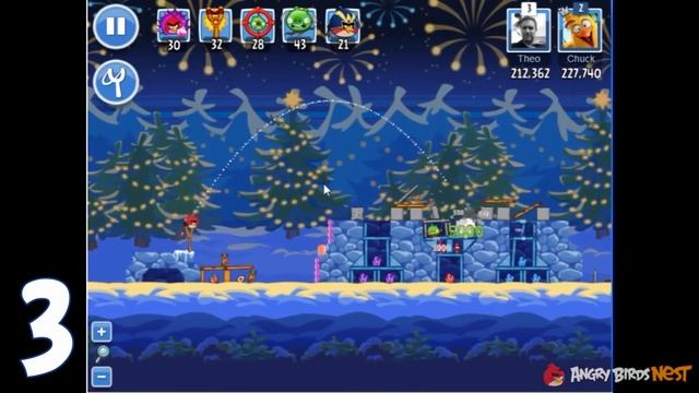 Angry Birds Friends Tournament Week 241-A Levels 1 to 6 Non Power Up Compilation Walkthroughs смотреть онлайн