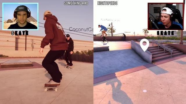 Nightspeeds VS Something Rad | Skater XL - GAME OF SKATE смотреть онлайн