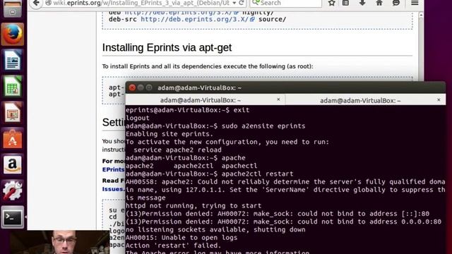 Installing EPrints смотреть онлайн
