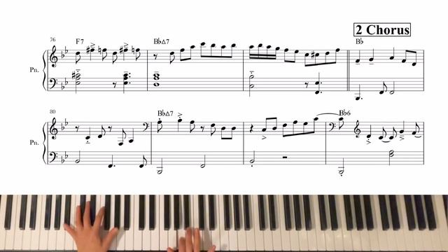 When You’re Smiling/by.Frank Sinatra/Jazz Solo Piano/download for free transcription/arr@hanspiano2 смотреть онлайн