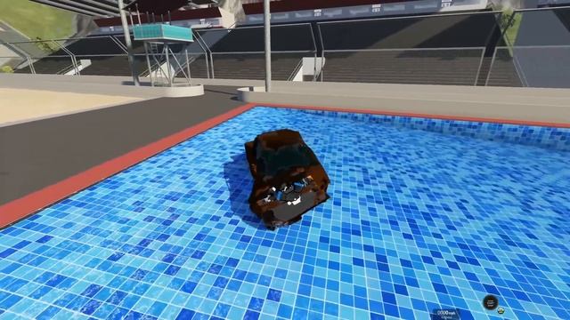 Which Automation Mod Can Fly The Furthest On Car Jump Arena? PART 27 - BeamNG Drive Mods смотреть онлайн