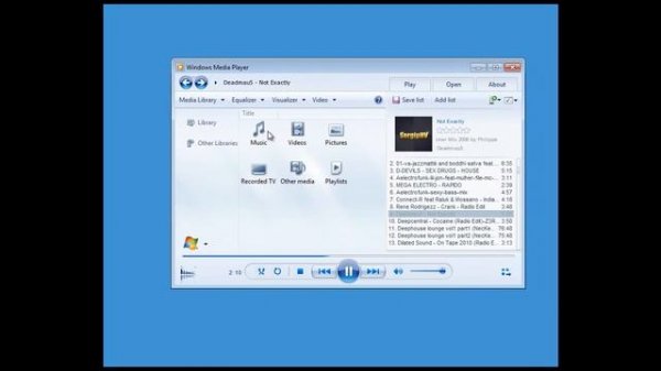 Windows Media Player 12 for Winamp (HD)