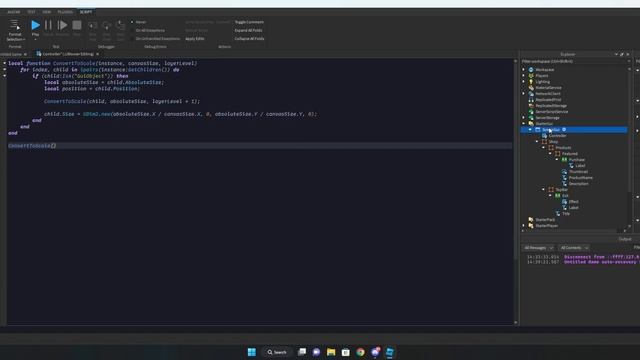 How To Convert UI From Offset To Scale | Roblox Studio | ROBLOX смотреть онлайн