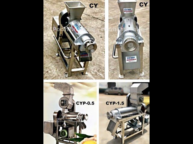 Соковыжималка промышленная CY от РостПищМаш смотреть онлайн